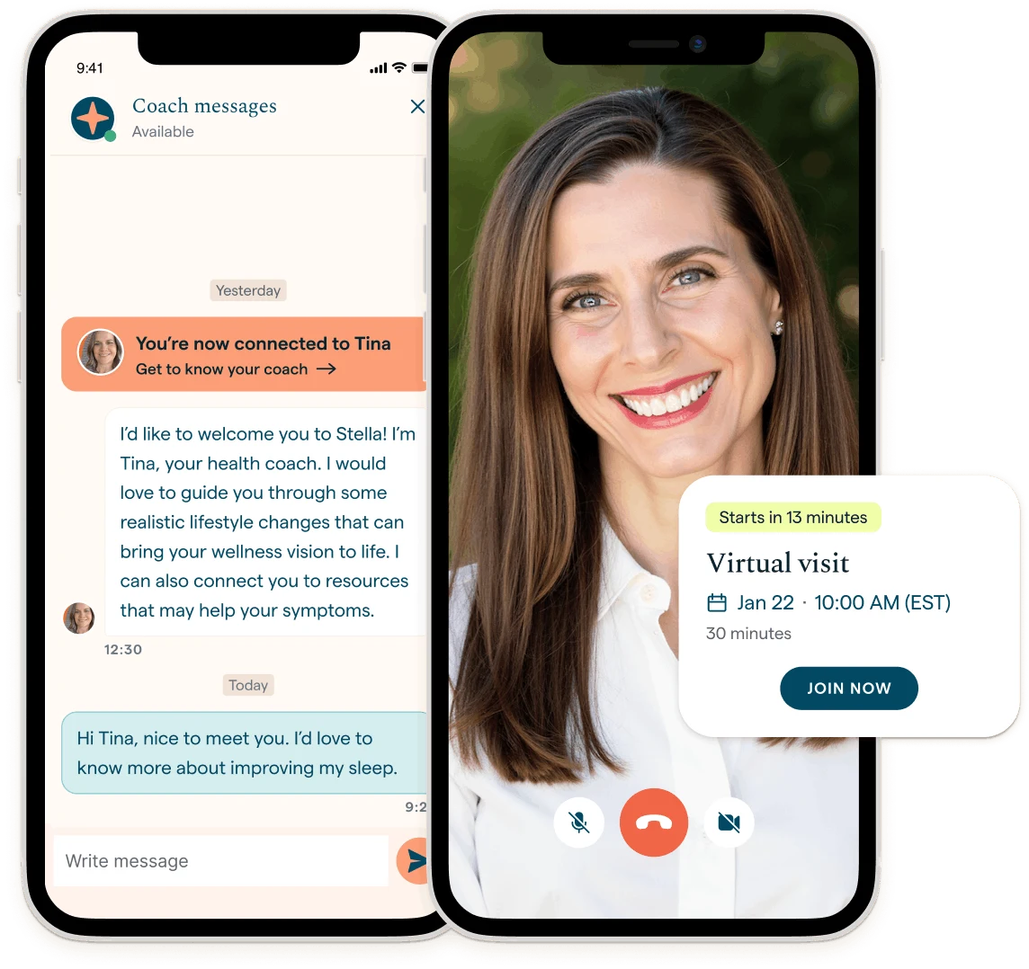 Healthline article about Stella menopause clinic